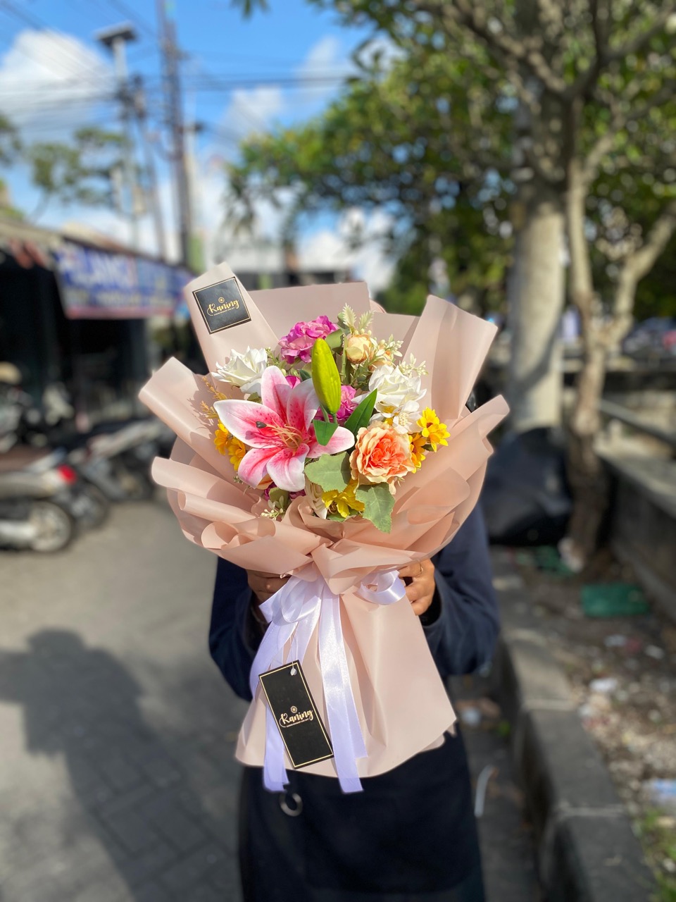 Buket Bunga Artificial BUK-RS65D
