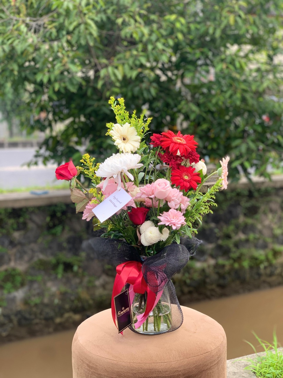 Vas Bunga Fresh Flower VAS-YED6W
