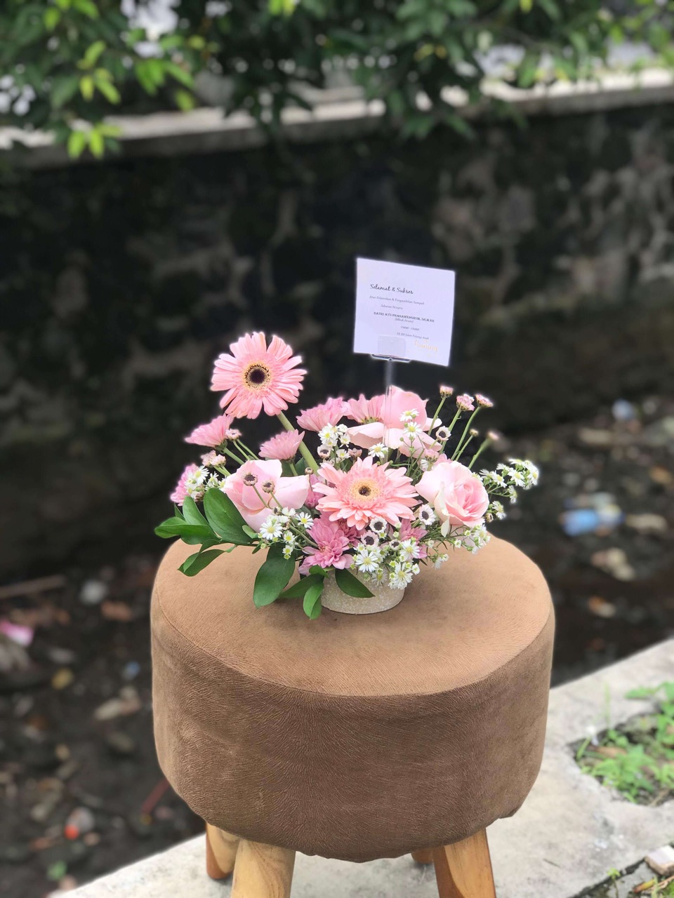 Vas Bunga Fresh Flower VAS-SOPMP
