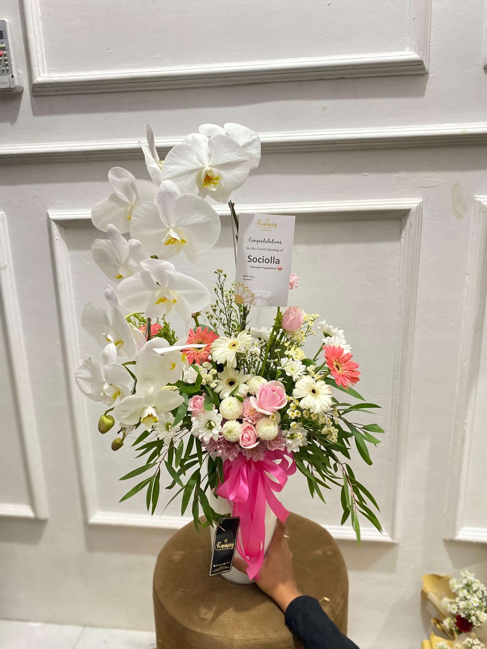 Vas Bunga Fresh Flower VAS-CMDS1