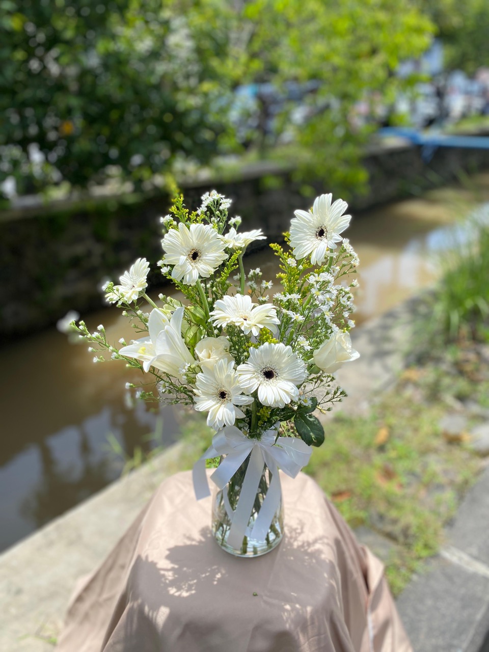 Vas Bunga Fresh Flower VAS-MUEY7