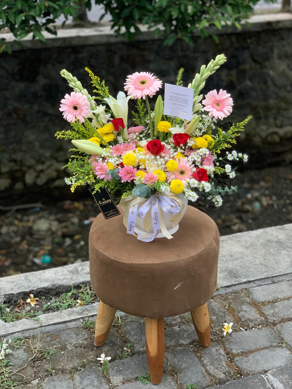 Vas Bunga Fresh Flower VAS-J75KH